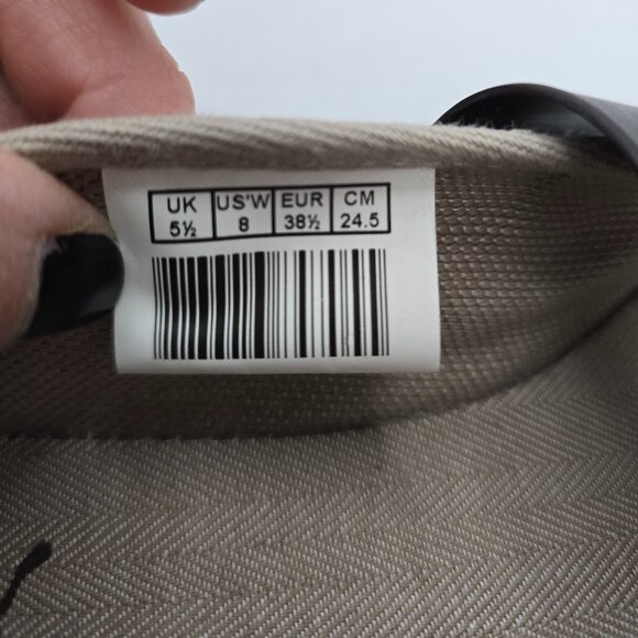 vintage Puma | sneakerina tan canvas sporty balletcore mary jane flats | WMS 8 - Picture 7 of 11